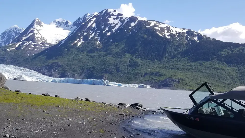 Blue Ice, Spencer Glacier